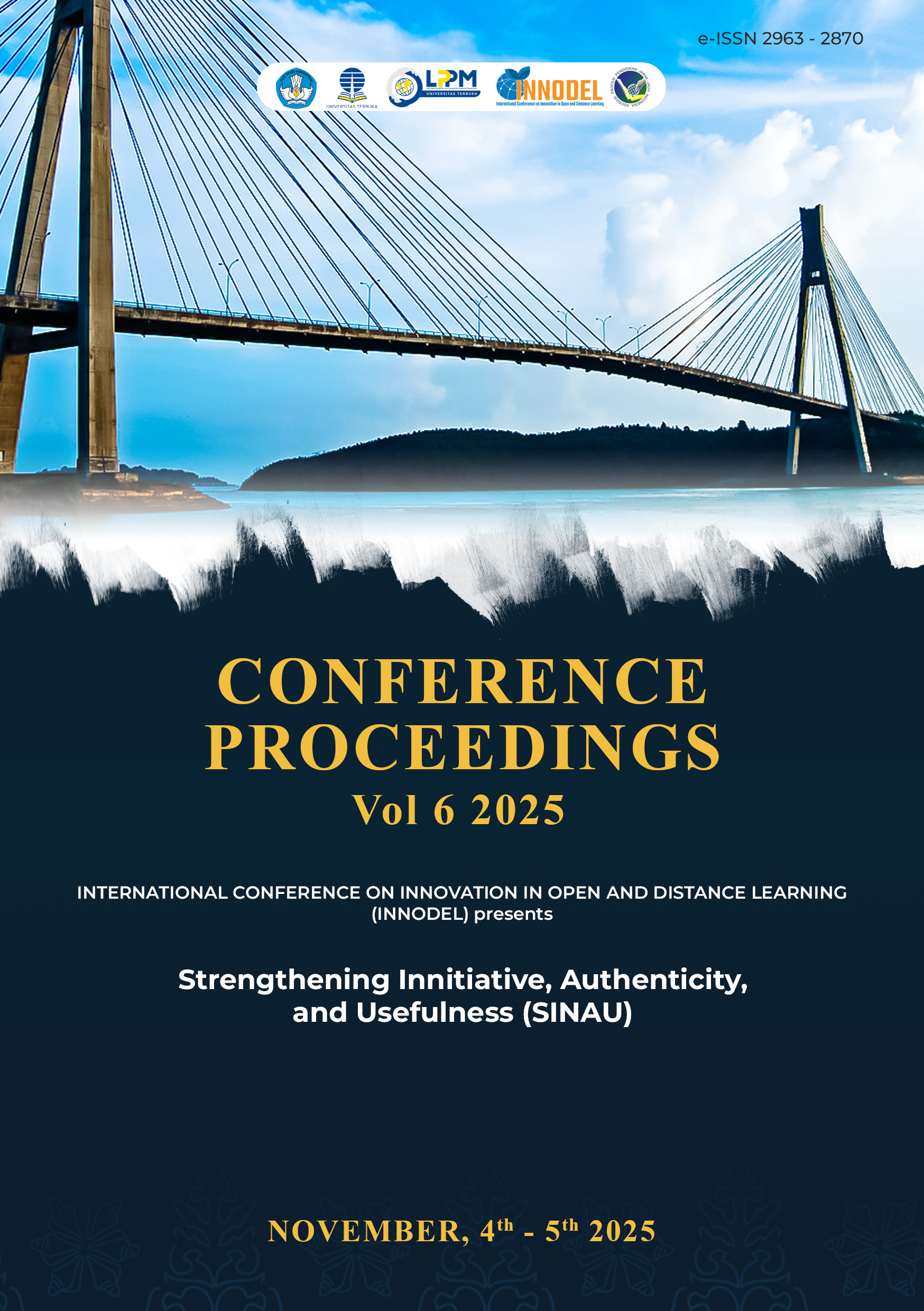                     View Vol. 6 (2025): Strengthening Innitiative, Authenticity, and Usefulness (SINAU)
                