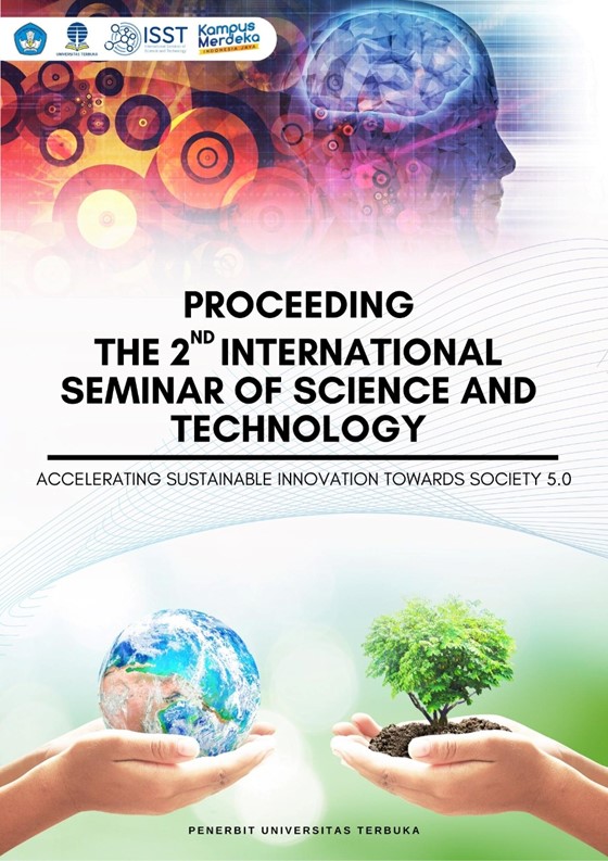                     View Vol. 2 (2022): The 2nd International Seminar of Science and Technology, Accelerating Sustainable Innovation Towards Society 5.0
                
